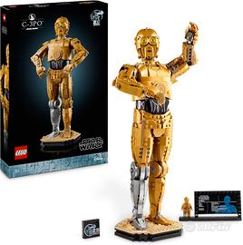 LEGO Star Wars 75398 C-3PO - Modellino di Droide d