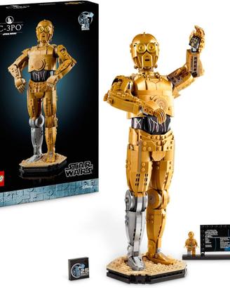 LEGO Star Wars 75398 C-3PO - Modellino di Droide d