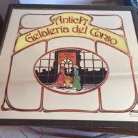 SPECCHIO VINTAGE ANTICA GELATERIA DEL CORSO