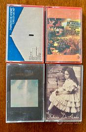Audiocassette di Fabrizio De Andre’