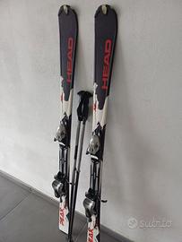 Sci HEAD  da discesa colore rosso/bianco/nero