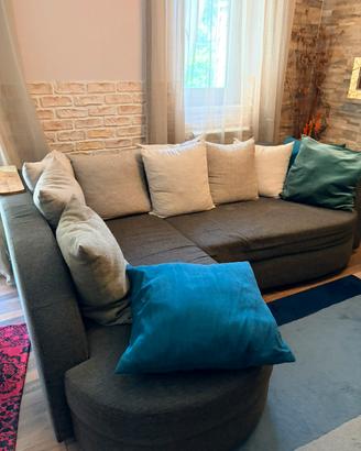 Divano letto angolare matrimoniale