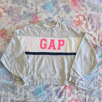 Felpa donna XXS Over Gap grigia