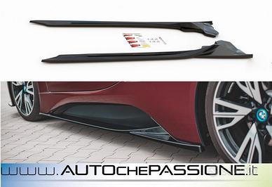 Coppia splitter minigonne per BMW i8 2014 2020