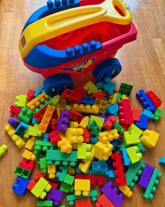 Mega Bloks con carretto