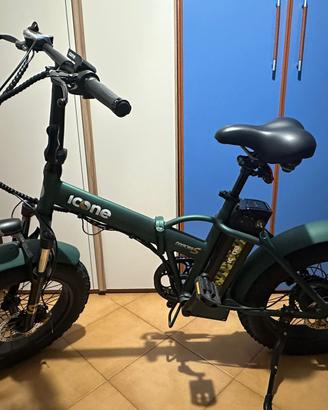 E-Bike Icone E-Road S Marines Green S