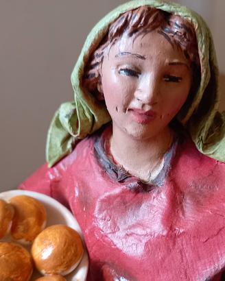 Scultura arte in cartapesta Claudio Riso