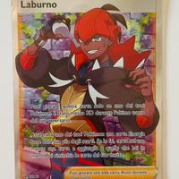 Carta Pokemon allenatore Laburno full art