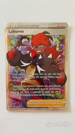 Carta Pokemon allenatore Laburno full art