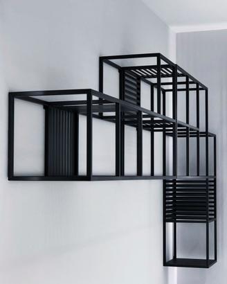 8 ESPOSITORI IN FERRO PER ARREDO CASA/NEGOZIO