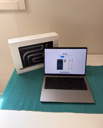 MacBook pro 14” M3 - 1TB SSD - Perfetto