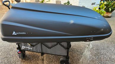 Box portatutto Evo Light Althura 420 LT  + barre