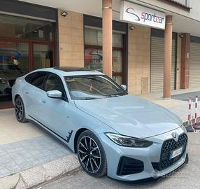 Bmw 420d GC xdrive 48V Msport TETTO NAVY PELLE 19'