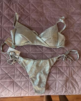 Bikini argento Calzedonia