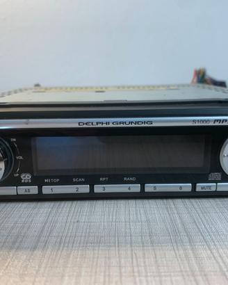 Autoradio Delphi Grundig S1000 MP3 + custodia orig