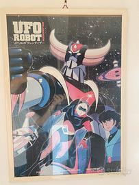 UFO robot poster vintage