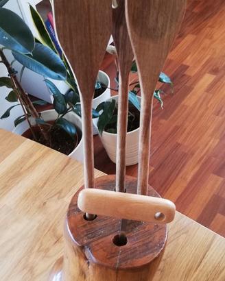 portautensili artigianale da cucina