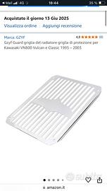 Griglia radiatore per Vulcan 800