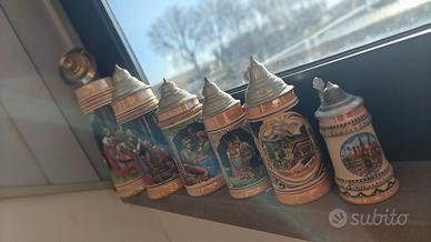 boccali di birra tedeschi 