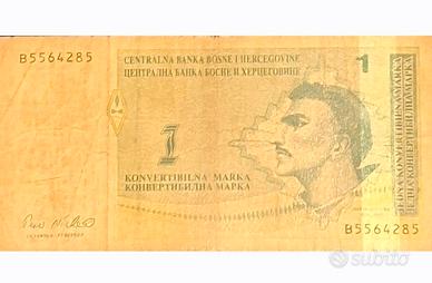 Banconota Bosnia Erzegovina  Marco Convertibile