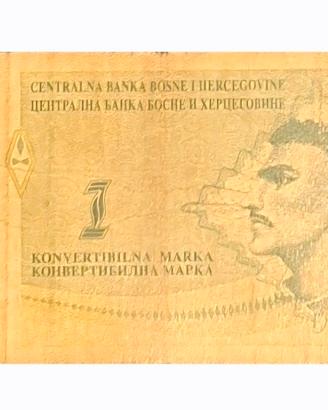 Banconota Bosnia Erzegovina  Marco Convertibile
