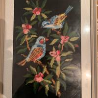 Quadro con tecnica mezzo punto