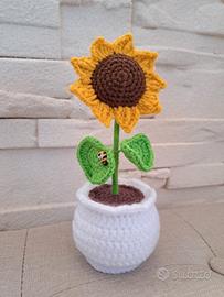 Girasole uncinetto 