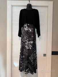 Abito lungo "Desigual" 2 in 1 - M - Nuovo