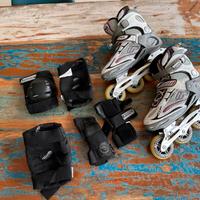 Pattini a rotelle / roller marca Fila taglia 39