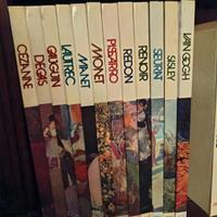 collezione enciclopedia pittori 12 libri 