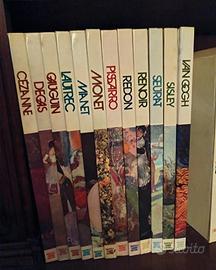 collezione enciclopedia pittori 12 libri 