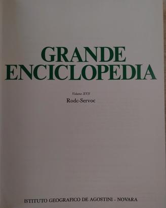 Grande enciclopedia De Agostini 24 vol stampa 1976