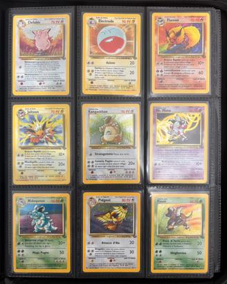 Pokemon Set Jungle ITA Completo 64di64