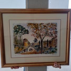 Litografia Michele Cascella