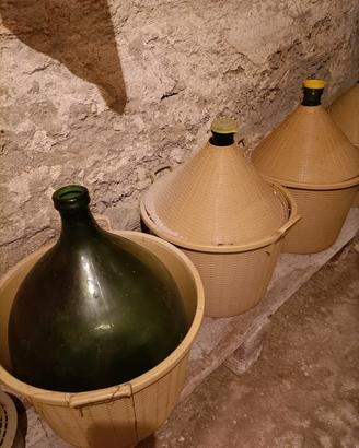 damigiane in vetro 