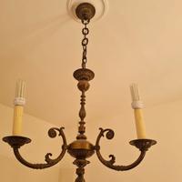 Lampadario, lampada a sospensione antico vintage