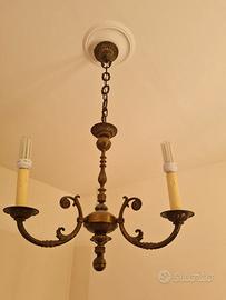 Lampadario, lampada a sospensione antico vintage