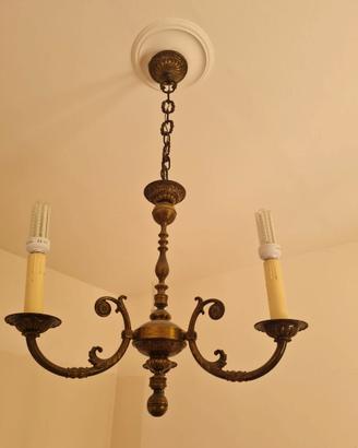 Lampadario, lampada a sospensione antico vintage