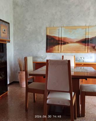 Sala da pranzo  completa  in legno - Stile classic