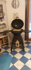 barbecue a gas beef eater