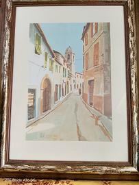 quadro Aldo Riso Litografia 