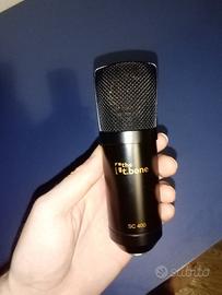Microfono da studio a condensatore t.bone SC 400