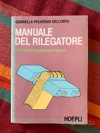 Libro”Il manuale del rilegatore”