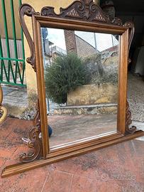 Specchio legno vintage
