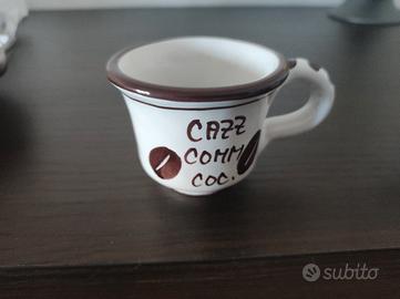 Set tazzine da caffè in ceramica di Vietri sul mar