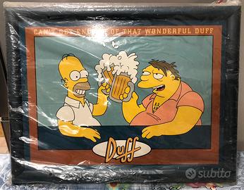 Homer Simpson e Barney Duff Beer time Lap tray