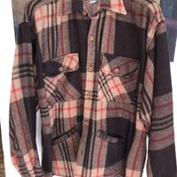 Shacket Giacca Vintage Uomo VENETTI a Quadri 70 80