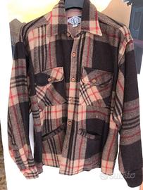 Shacket Giacca Vintage Uomo VENETTI a Quadri 70 80