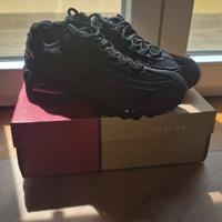air max 95 x levi's black denim