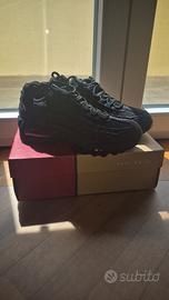 air max 95 x levi's black denim